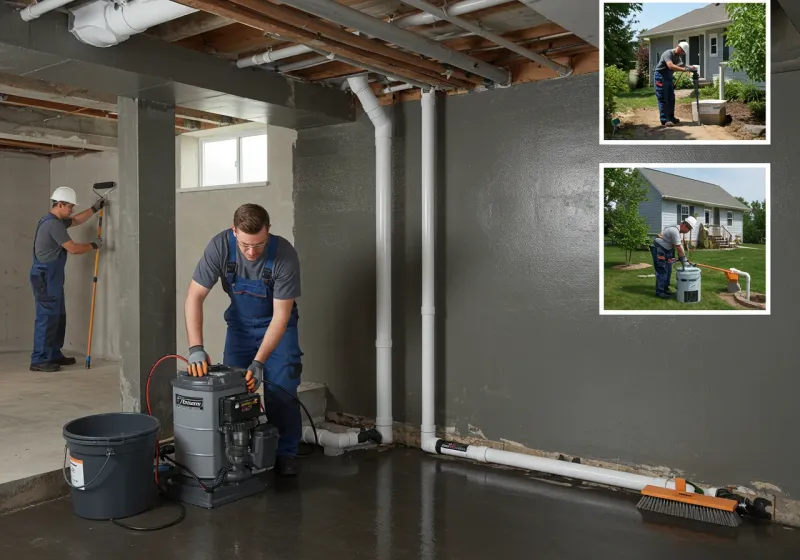 Basement Waterproofing and Flood Prevention process in Leeds, AL